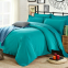 Two-tone Cotton And Polyester Bedding Set 4pcs