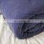 Modern knitted 3pcs polyester quilt bed  king queen size channel comforter set