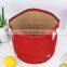 customized colors felt potato grow bag