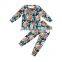 Soft baby girls pajamas with printed paterns