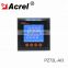 AC digital display three-phase LCD current meter