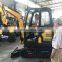 hydraulic crawler micro digger mini excavator tilt bucket mini excavator hydraulic 2t new price  for sale china
