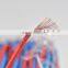 300/300V Pvc 2 core stranded copper wire 0.3 mm flexible 1.5mm electric cable  cables 2.5mm red