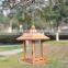 FSC certified simple design unpainted wood bird feeder