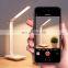 Popular Dual Foldable Desk Reading Lamp Stepless Dimming LED Modern Bedroom Lamp