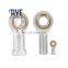 Stainless Steel Male Heim Rose Joint Spherical Rod End Bearing SA10T/K 10X14X28mm