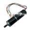 42mm brush dc motor with 12ppr magnet encoder, used for door opener and door closer
