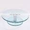 Customized toughened clear or colored glass table top