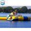 Aqua sports multifunctional inflatable water bouncer floating trampoline