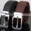 man pu belt faux leather belt with revolving alloy buckle