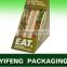 china wholesale custom logo e-cai friendly safe folding custom paper sandwich box packing