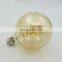 New Design Dimmable G125 4w E27 Spiral Soft Filament LED Bulb 220V