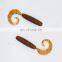 Multi Color 6.5cm 3D  Printing soft PVC Fishing Lure