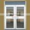 Commercial Glass Entry Aluminum Storefront Door Metal Door Swing Graphic Design Aluminum Alloy Commercial Building 5 Years