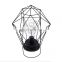Nordic Style Metal Iron Frame Decoration LED Table Lamp Creative Home Accessories