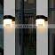 HUAYI Waterproof IP54 Outdoor Decoration Aluminum Acrylic Nordic Outdoor LED Sconce Wall Lamp