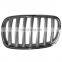 OEM 51137185223 51137185224 Grille Chrome Frame With Titanium Grille for BMW X5 E70 X6 E71 E72 2008-2014