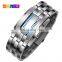 SKMEI 0926 Men Ladies Stainless Steel Ring LED Digital Watch 2019 New Creative Instructions Waterproof Sports Watches
