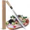 Professional Japanese Sashimi knife with wooden handle - sushi slicing knife - fish slicing knife