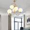 Glass Pendant LED Light Loft Hanging Lamp Fixtures For Kitchen Restaurant Living Room