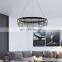 Hotel Project Indoor Decoration Pendant Light Lobby Villa LED Hanging Lamp Luxury Glass LED Chandelier