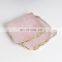 Rose Quartz Platter Pink Crystal Coaster Slices Tea Cup Pad