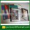 customized A4 PP stationery clear plastic pockets display book