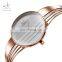 SHENGKE Luxury Bracelet Lady Watch Elegant Dial Hollow Out Band Hidden Clasp Buckle Bracelet Wristwatch K0062L