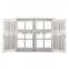 Modern Design Adjustable Plastic Shutter PVC horizontal roller Window For Sale