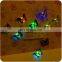 LED 3D Butterfly Wall Stickers Night Light Lamp Glowing Wall Decals Stickers