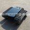 robot tank chassis full suspension rubber track undercarriage military vehicle