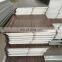 Metal wooden grain cladding insulation polyurethane metal embossing siding for prefabricated house
