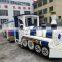 Amusement park train, tourist trackless kids and adult electric train,  train ride manufacturer