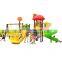 Commercial used big plastic slide outdoor children playground equipment kids