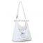 Wholesale custom art canvas bag female simple print female shoulder bag large capacity student canvas cross-body bag