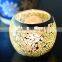 romantic color handmade mosaic votive glass candle holder