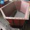 high resistant and impact Chromium carbide overlay  wear resistant plate bimetal  Chute liners