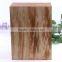 Printed logo ZAKKA Wood Storage box With Mental Lock for wholesale
