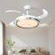 High Quality 42′′ Invisible Ceiling Fan With LED Light DC Motor Retractable  Bladeless Fan Light With Remote Control