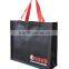 Customized top quality black non-woven bag