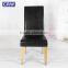 Wooden Legs Dining Chair with PU or Fabric Customized Color PU Chair