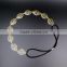 Fancy Lovely Young Women`s Gold Plated Leaves Shaped Elastic Fashion Headband