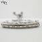 Viya New Design 925 Sterling Silver Bracelet Monica Bracelet with Diammonds