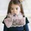 New Arrival Fashion Kids Children's Girl's Bowknot Berber Fleece Knitted Winter Neck Scarf