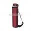 custom PEVA lining shoulder cylindrical one pack wine cooler bag
