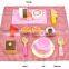 cheap girl toys knife cake cup orange fork spoon table lineninto a picnic box picnic role play