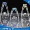 crystal trophy bank acrylic trophy and award with Diamond polishing design