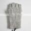 Comfort Women Mens Winter Knitting fingerless Gloves with a knitted cover