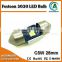 2 x 1.5W C5W festoon 3030 high power LED bulb