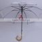 New product straight umbrella waterproof accessories by plastic